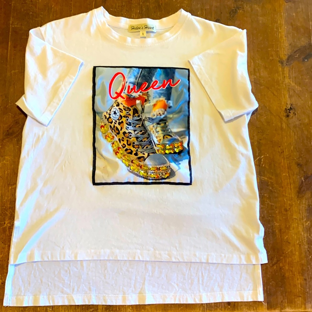 Helen’s Heart Women’s Embellishment T-shirt